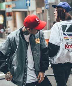 Alternative view of Unisex Hip Hop Style Pilot Jacket