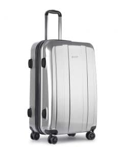 Wanderlite Lightweight Hard Suit Case Luggage Silver