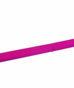 2.45m (8FT) Gymnastics Folding Balance Beam Pink Synthetic Suede