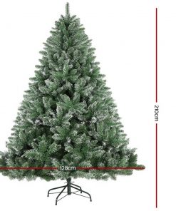 Jingle Jollys 7FT Snow Tips Christmas Tree
