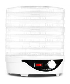 Devanti Food Dehydrator with 7 Trays - White