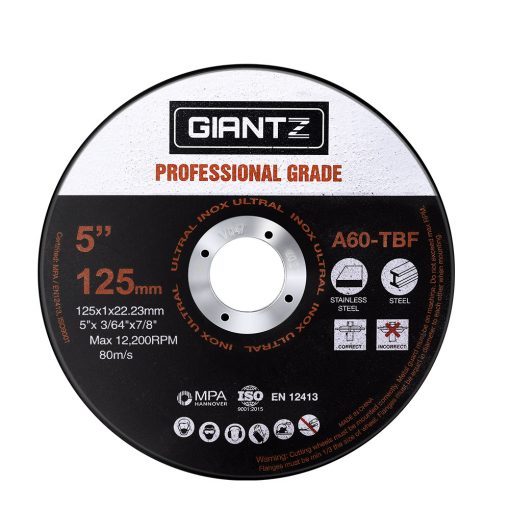 Giantz 500 x 5" Cutting Disc 125mm Metal Cut Off Wheel Angle Grinder Thin Steel