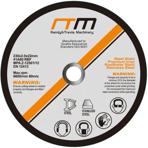 230mm 9" Cutting Disc Wheel for Angle Grinder x100