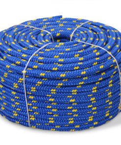 vidaXL Marine Rope Polypropylene 14 mm 50 m Blue