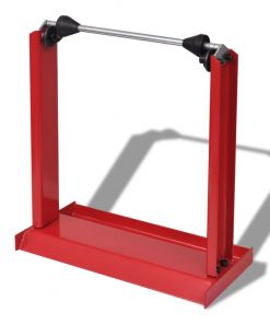 Professional Motorcycle Wheel Balancing Stand Red