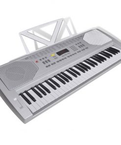 61 Piano-key Electric Keyboard with Music Stand