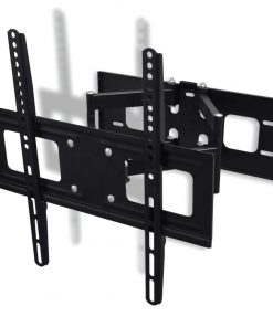 vidaXL Double-armed Tilt Swivel Wall TV Bracket 3D 400x400mm 32″-55″