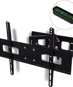 vidaXL Double-armed Tilt Swivel Wall TV Bracket 3D 600x400mm 37″-70″